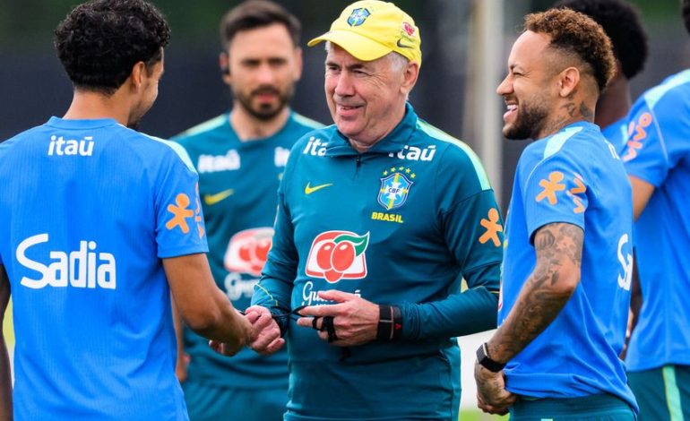 Le Brésil sous la direction de Carlo Ancelotti : En quête de la gloire mondiale