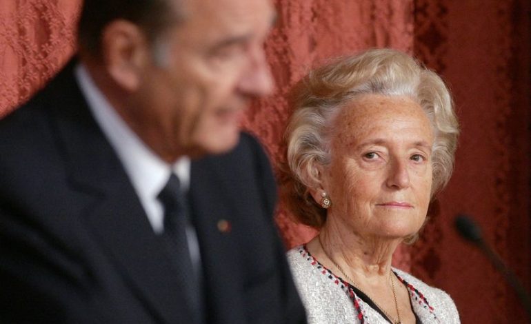 Décès de Bernadette Chirac, ancienne Première Dame de France