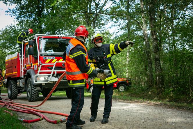 Un site unique en France pour la formation des pompiers face aux incendies