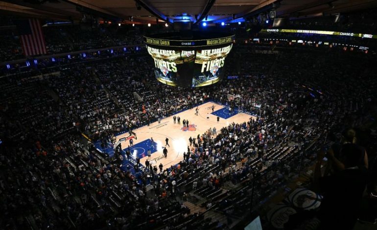Donald Trump hué lors d&rsquo;un match des Knicks
