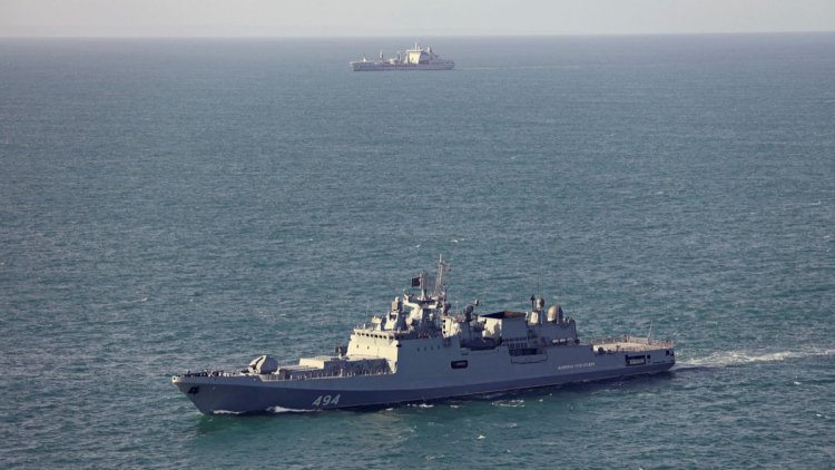 Incident maritime dans la Manche : appareil russe tire des coups de semonce