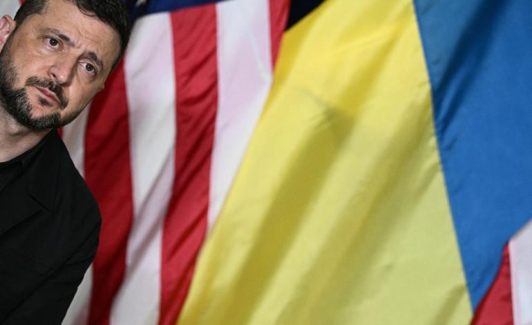 Donald Trump et Volodymyr Zelensky au Sommet du G7