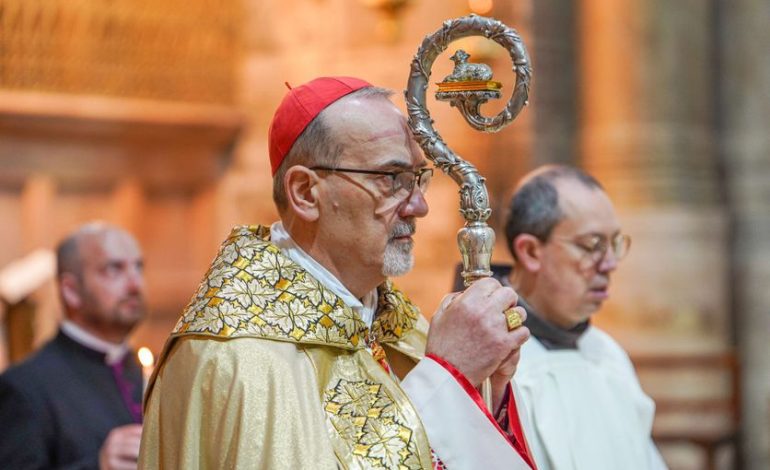 Le Patriarche Latin de Jérusalem Pierbattista Pizzaballa Recevait la Légion d&rsquo;Honneur
