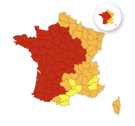 Alerte Canicule en France : 54 Départements en Vigilance Rouge