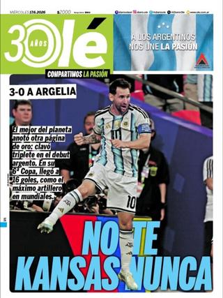 Lionel Messi brille à nouveau lors de la Coupe du Monde
