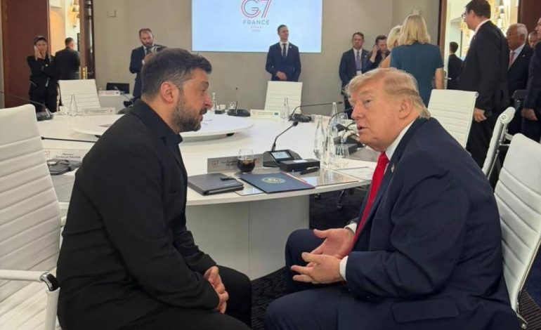 Rencontre au G7 : Trump et Zelensky abordent la guerre en Ukraine