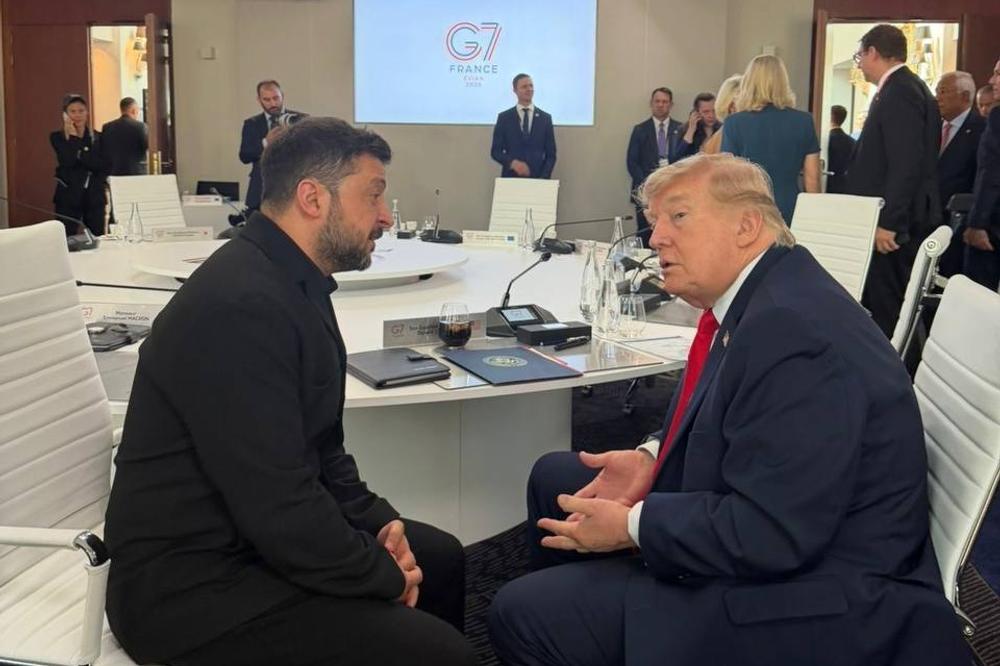 Rencontre au G7 : Trump et Zelensky abordent la guerre en Ukraine