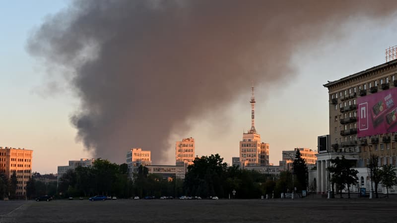 Une attaque aérienne russe frappe Kharkiv en juin 2026