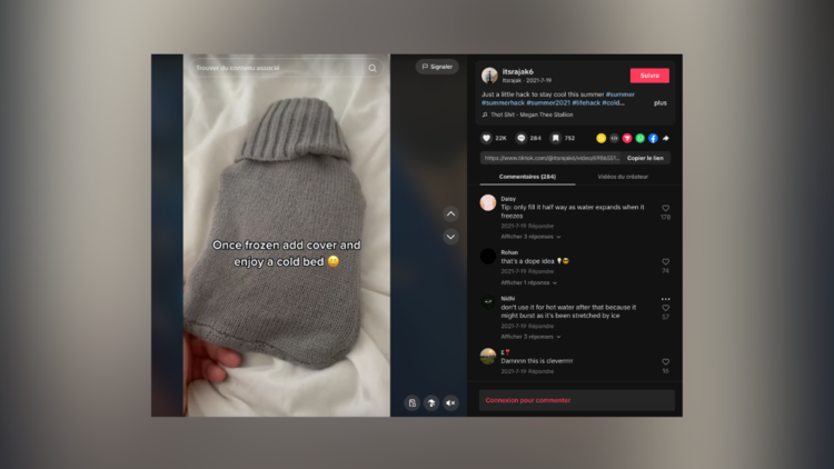 Dormir au Frais pendant la Canicule: Astuce Virale de TikTok