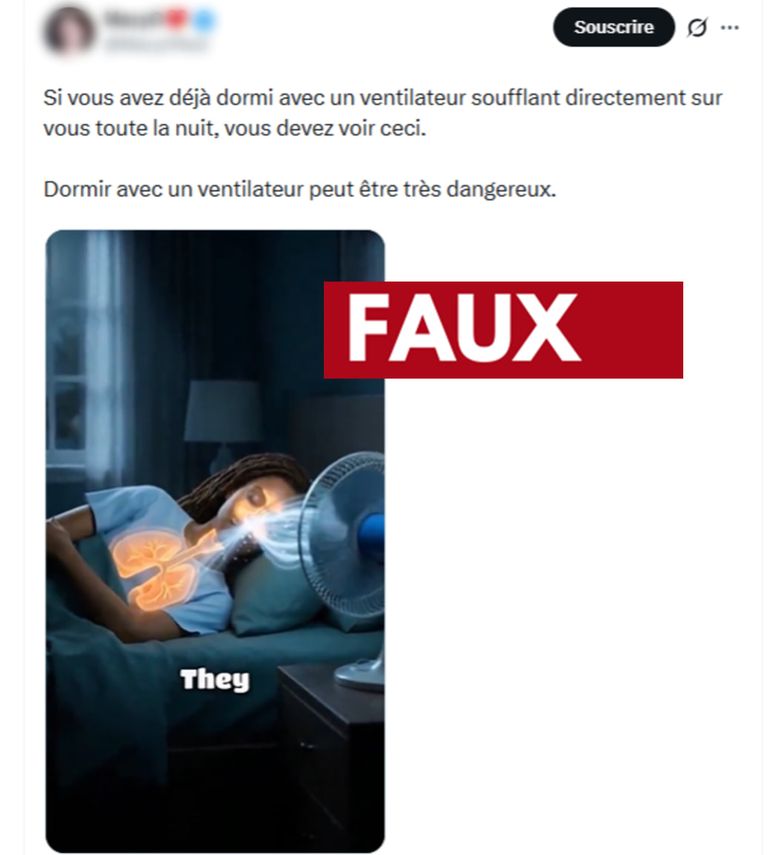 Dormir avec un ventilateur : réalité et mythes