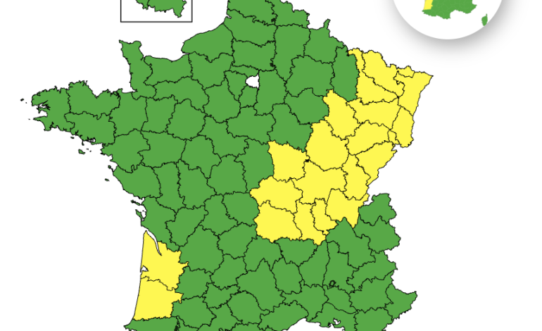 20 départements en vigilance jaune pour canicule