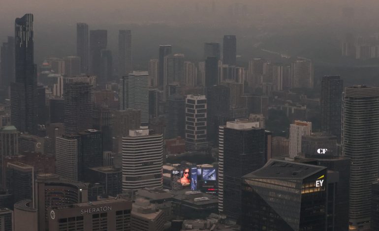 La détérioration de la qualité de l&rsquo;air à New York à cause des incendies au Canada