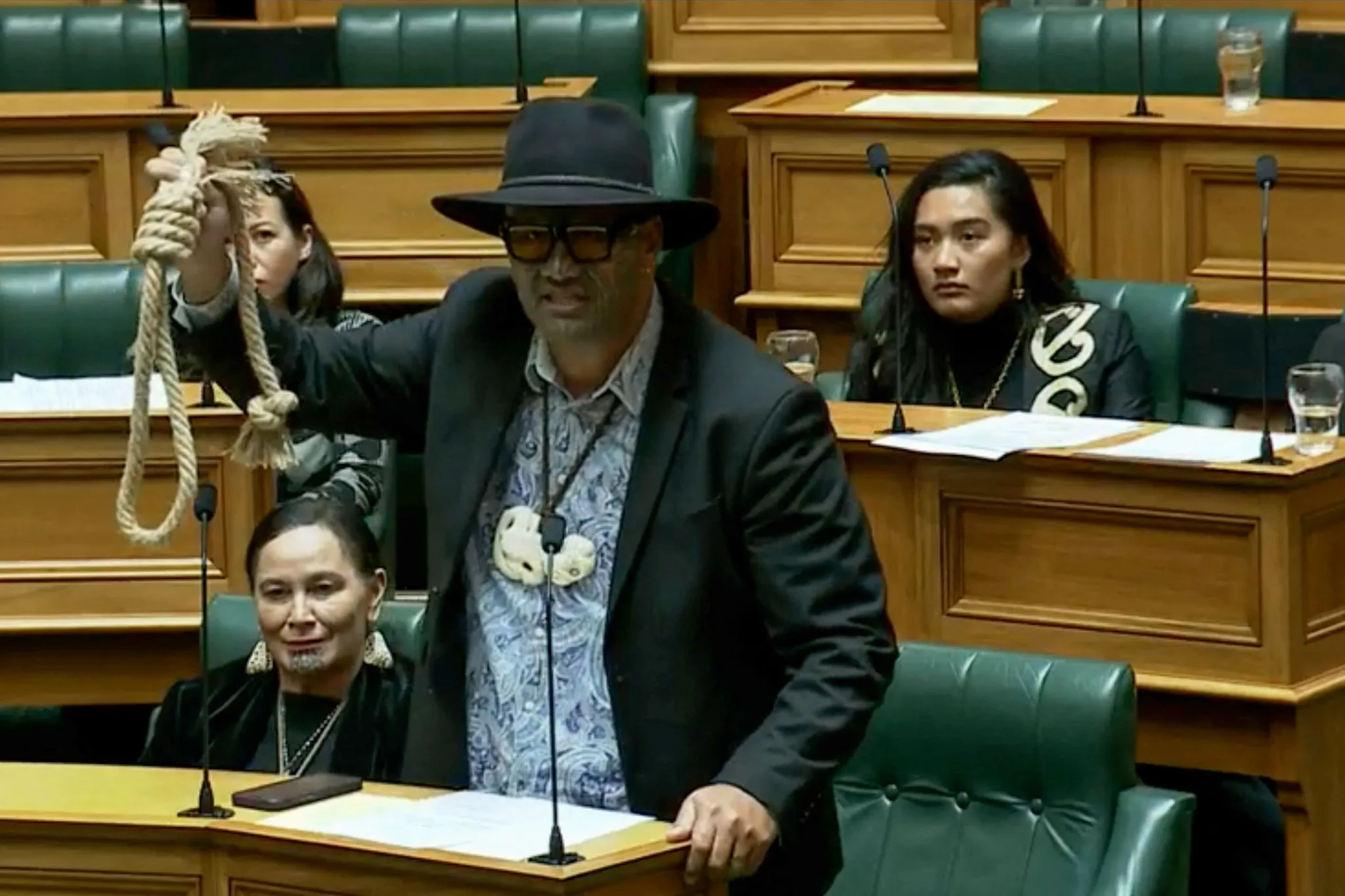 Rencontre historique entre les Maoris et les Français