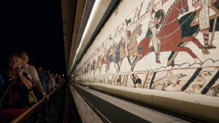 La tapisserie de Bayeux exposée au British Museum
