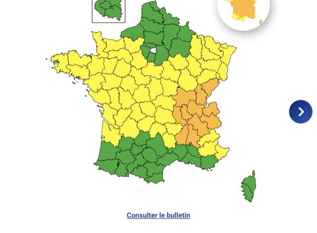 Vigilance Météorologique: Risques d&rsquo;Orages et de Chaleur en France