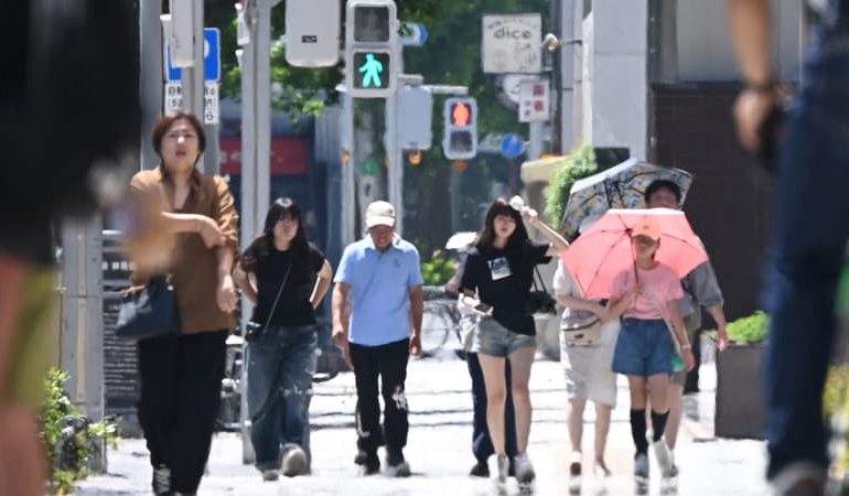 Les vagues de chaleur extrême au Japon alertent sur le changement climatique