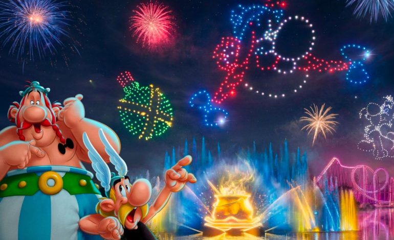 Spectacle de drones et nouveautés estivales au Parc Astérix