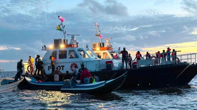Naufrage au large du Guyana: deux morts confirmés