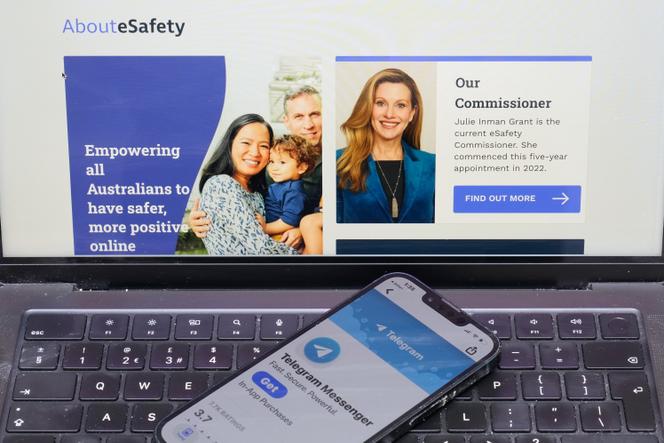 L&rsquo;Australie poursuit Telegram pour contenus violents non supprimés