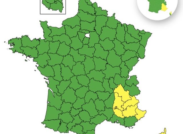 Alerte Orages pour Sept Départements le 26 Juillet