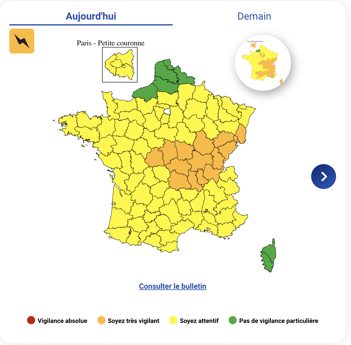 Vigilance Orange : Alerte aux Orages