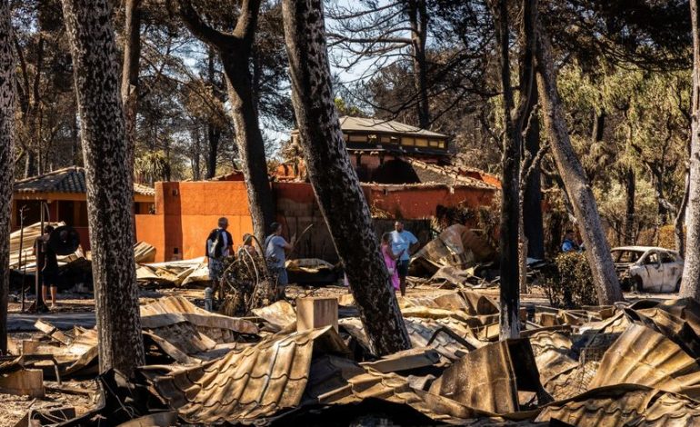 Le feu dans les Pyrénées-Orientales : progression et mesures