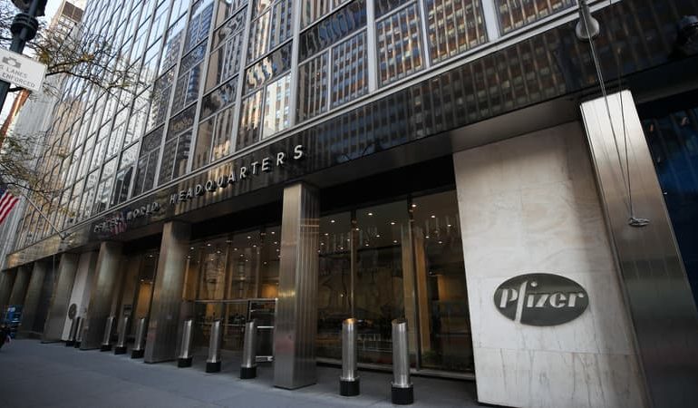 Menace d&rsquo;effondrement de l&rsquo;ancien siège de Pfizer à New York