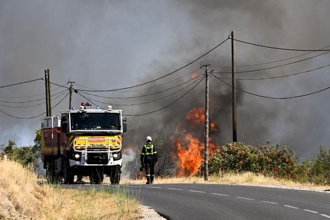 Incendie dans les Pyrénées-Orientales: 1 650 hectares touchés et évacuations en cours
