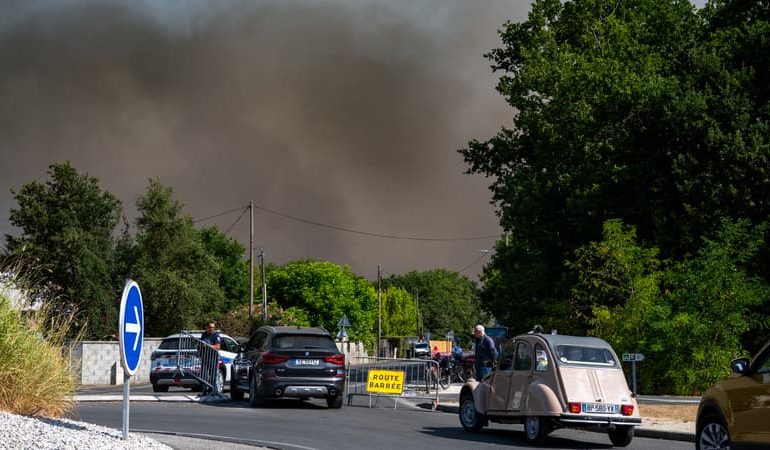 Incendie en Gironde: Évacuations massives et mobilisation des secours