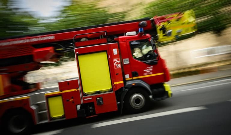 Un incendie important près d’Évry