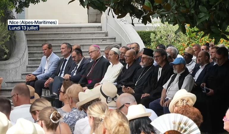 Cérémonie interreligieuse à Nice en hommage aux victimes de l&rsquo;attentat du 14-Juillet