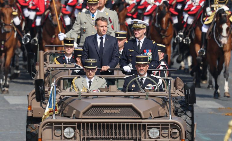 La dernière parade du 14-Juillet sous la présidence d&rsquo;Emmanuel Macron