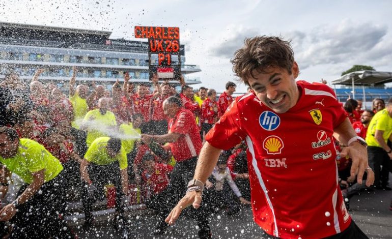 Victoire de Charles Leclerc au Grand Prix de Grande-Bretagne