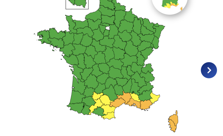 Météo : Vigilance Orange Canicule Dans Six Départements