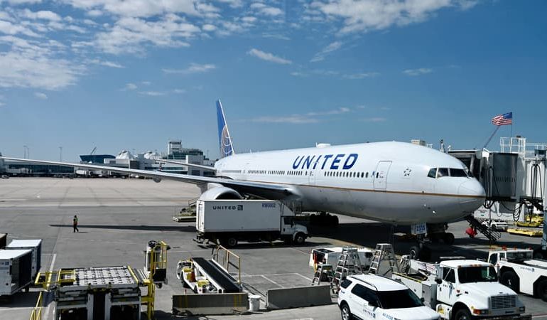 Un passager seul à bord d&rsquo;un vol United Airlines entre Cincinnati et Chicago