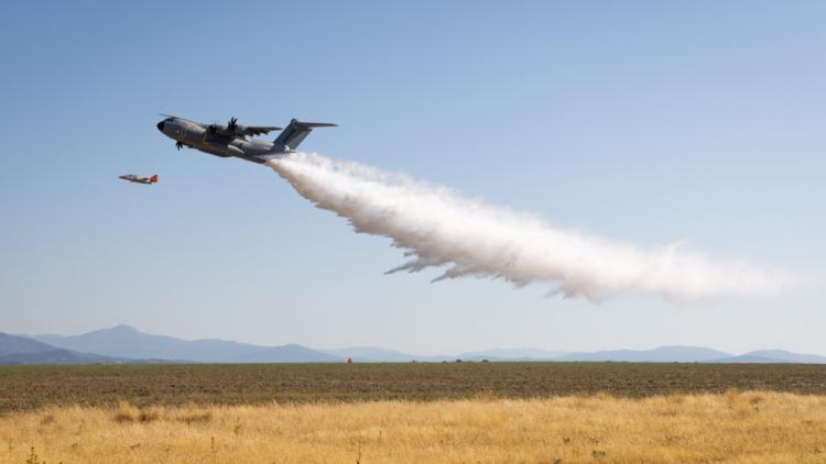 L&rsquo;Airbus A400M renforcera la lutte contre les incendies en France
