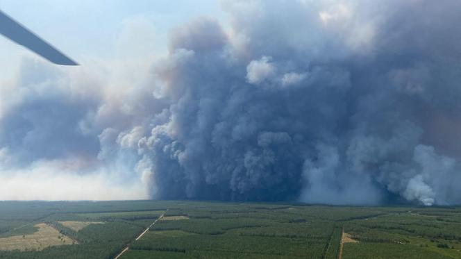 Le phénomène imprévisible des incendies en Gironde
