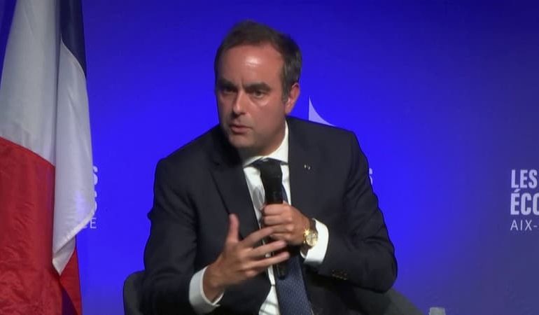 Sébastien Lecornu s&rsquo;exprime sur les États-Unis, l&rsquo;Otan et les tarifs douaniers