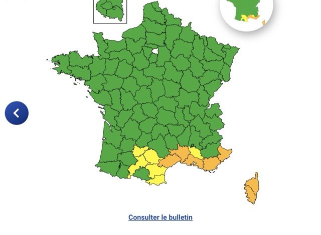 Sept départements en vigilance orange pour la canicule