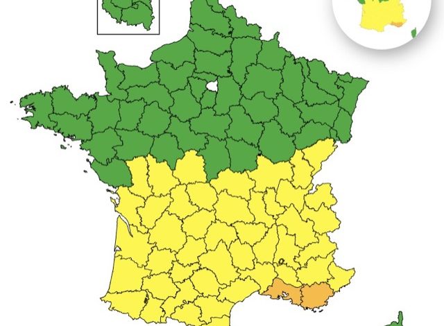 Alerte Météo: 43 Départements en Vigilance Jaune pour Orages