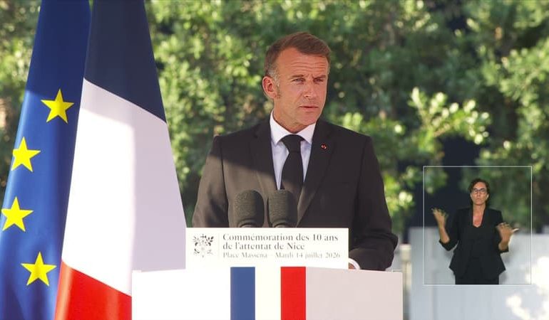Émouvante commémoration à Nice pour les victimes de l&rsquo;attentat du 14-Juillet