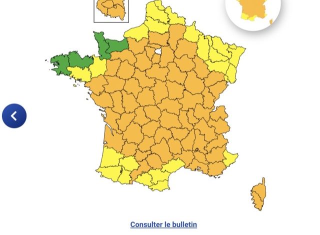 Alerte Canicule en France : 69 Départements en Vigilance Orange