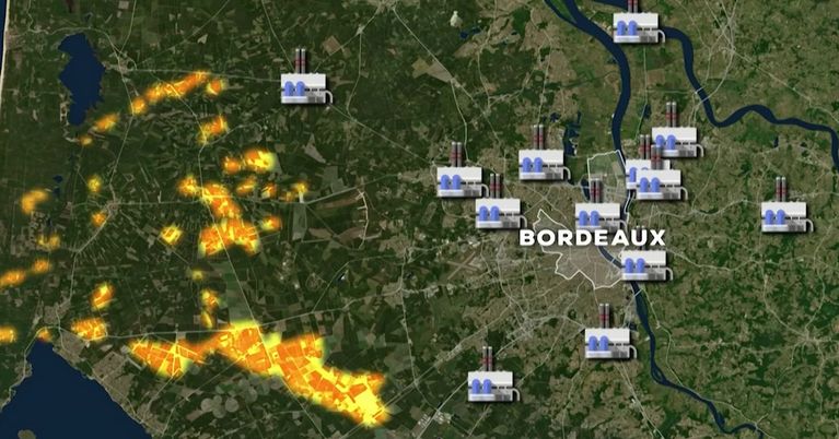 La menace du feu en Gironde s&rsquo;intensifie