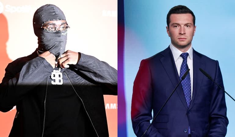 Le président du Rassemblement national porte plainte contre le rappeur Kerchak