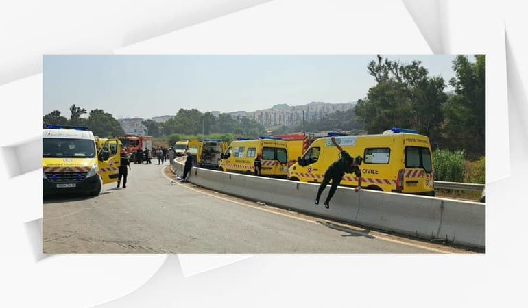 Accident Mortel d&rsquo;Autocar à Boumerdès, Algérie