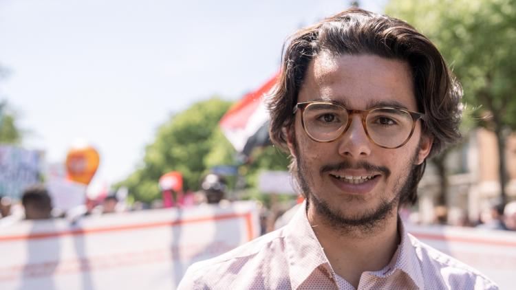 Le parcours tumultueux de Ritchy Thibault, jeune militant de gauche