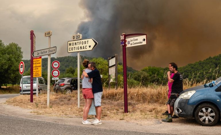 Les incendies en France et en Grèce : situation actuelle