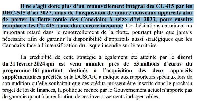 Macron et l&rsquo;engagement des Canadair : état des lieux