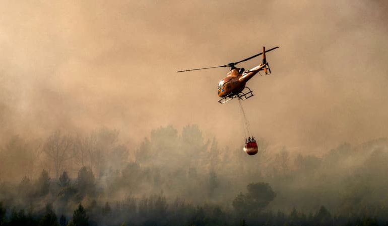 Incendie dans les Pyrénées-Orientales : 930 hectares touchés et 580 pompiers mobilisés