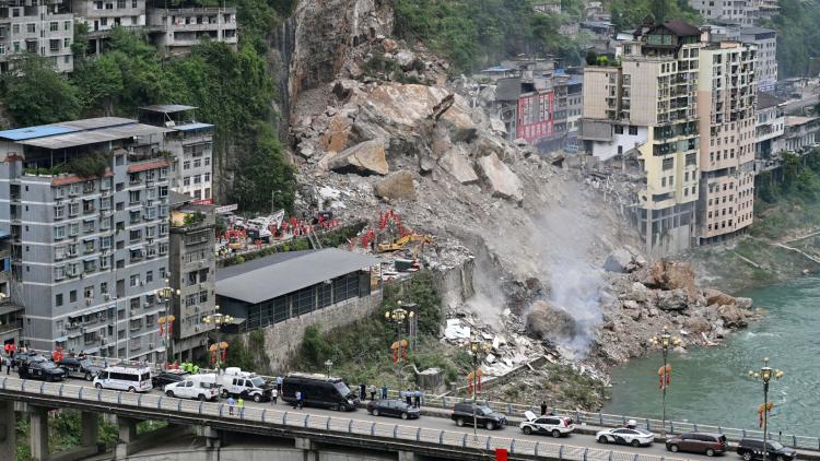 Glissement de terrain meurtrier en Chine